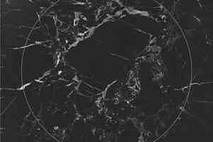 Кварцвиниловые полы Forbo Allura Material 63544DR7 black marble circle фото  | FLOORDEALER